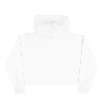 Cropped Hoodie — “TRUMP is a War Criminal” Political Statement Top