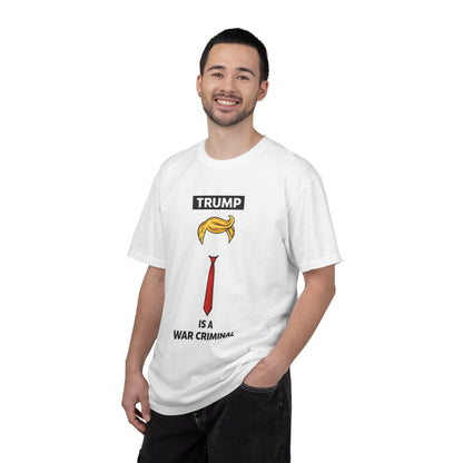 Graphic T-Shirt — "Trump Is a War Criminal" Political Protest Tee